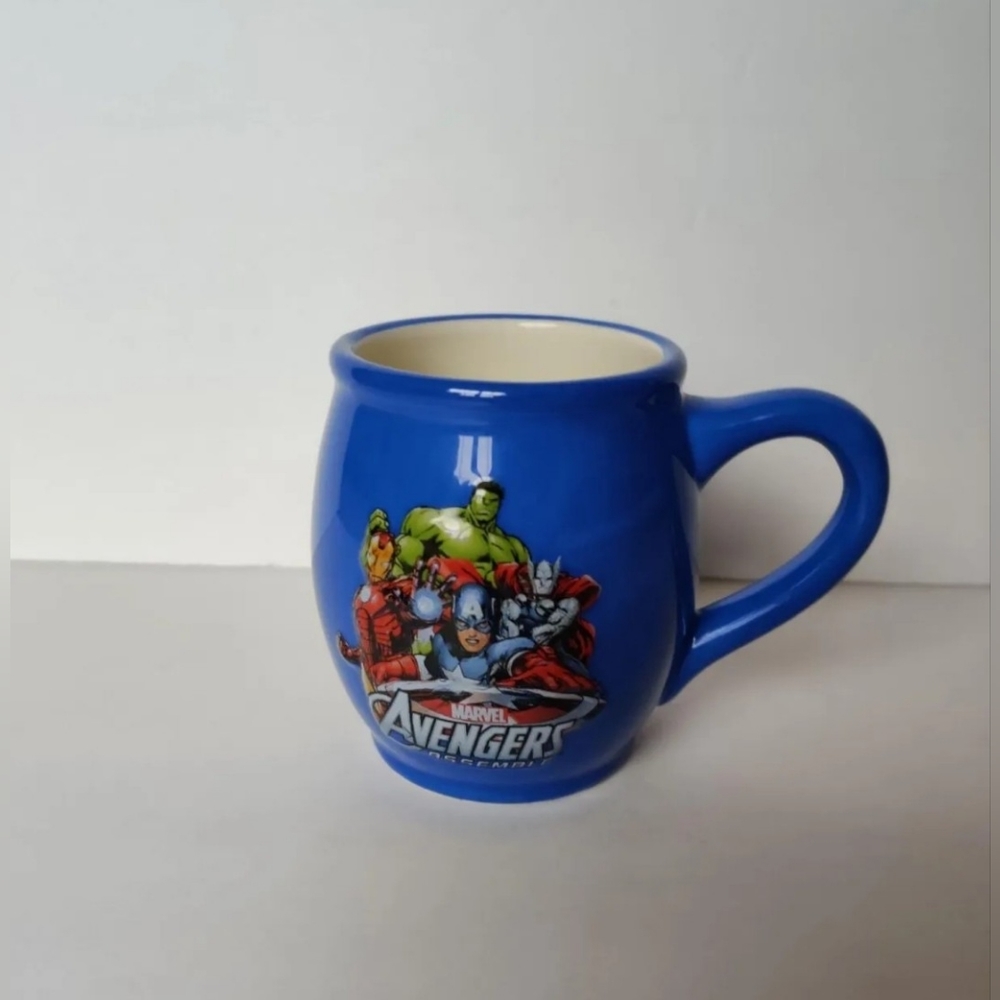 Blue Marvel Avengers Coffee Mug